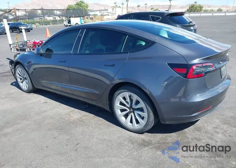 2023 Tesla Model 3 Rear-Wheel Drive from USA, damaged, VIN 5YJ3E1EA7PF715830